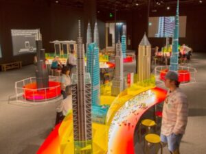 ‘Towers of Tomorrow’ LEGO exhibit