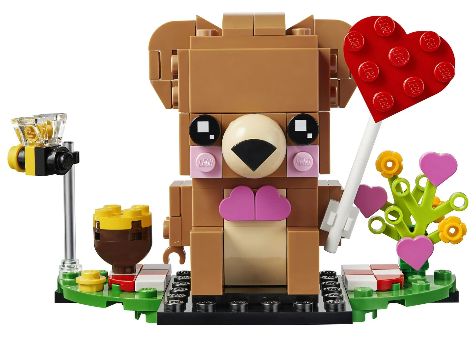 Valentine's Bear Brickheadz